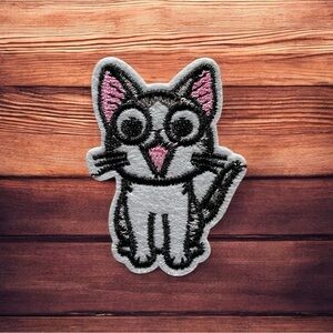 Cat Embroidered Patch